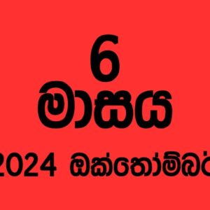71 කණ්ඩායම – 2024 ඔක්තෝම්බර්
